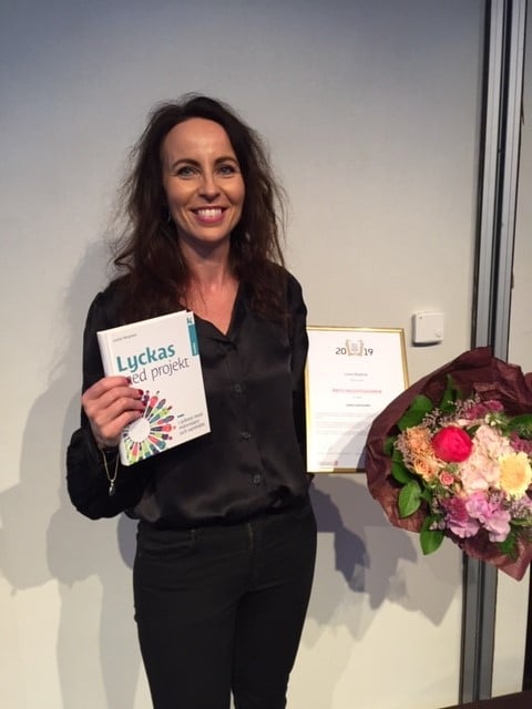Louise Bergman, vinnare av årets projektledarbok